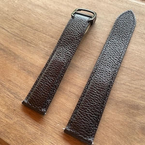 Genuine Leather Strap for Cartier Tank Solo: Full Grain Band