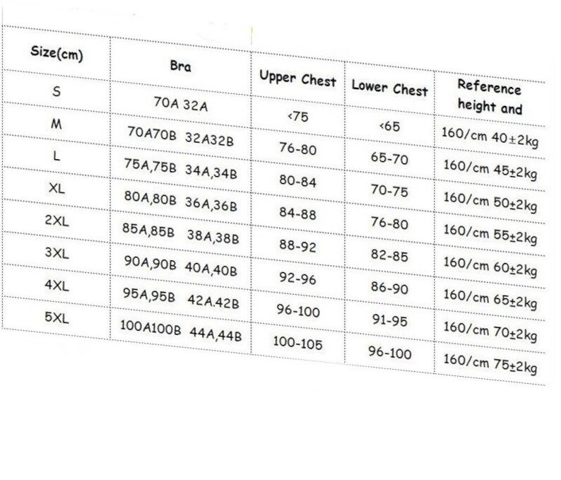 Chest Binder Compression. Large Sizes 5XL Etsy