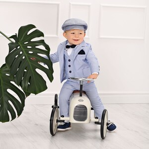 Ring Bearer Outfit Suit for boys 6 pcs Page Boy Outfit for Wedding Photo Session Toddler Suit for Special Occasions Elegant Outfit for Kids