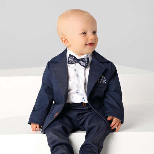 Emerald Green Boys Wedding Suit Page Boy Outfit Toddler Ring Etsy