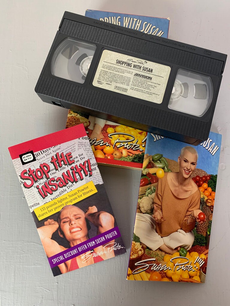 Shopping With Susan Powter VHS 1993 - Etsy