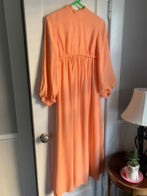 Emma Domb California Peach Princess Dress
