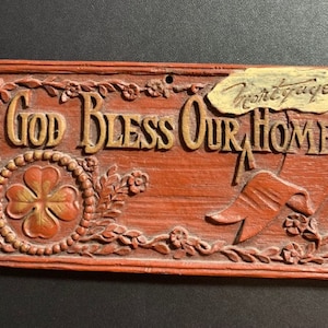 God Bless Our Mortgaged Home Wall Hanging