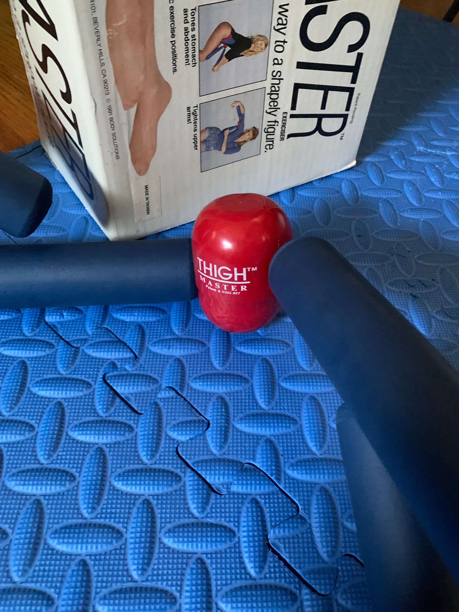 RARE Suzanne Somer's Original Thighmaster Exerciser Etsy