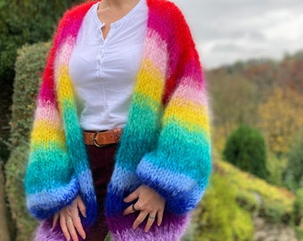 Playful Handmade Cotswolds Hand Knitted 