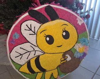 Round Bee Piñata