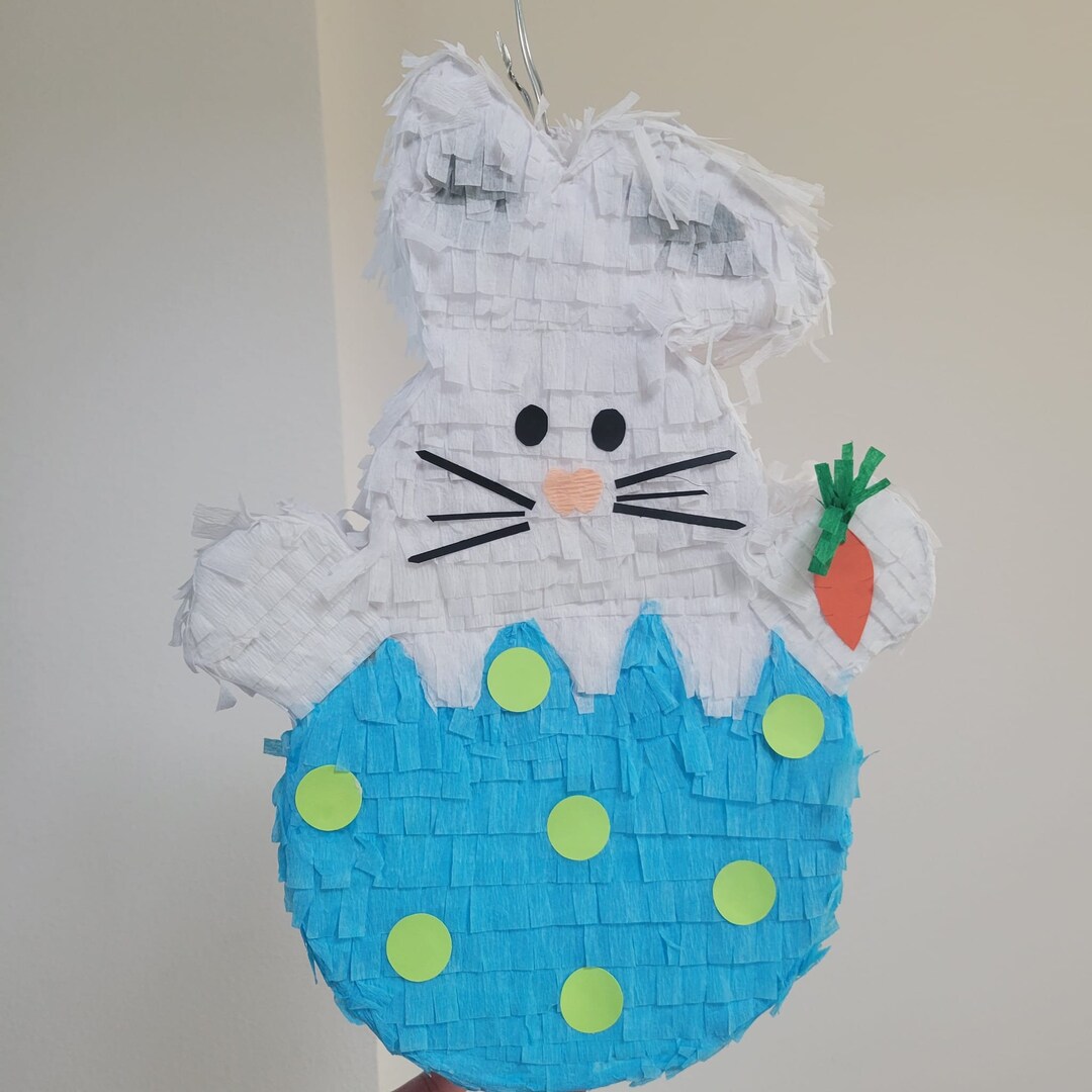 Easter Bunny in Egg Piñata - Etsy
