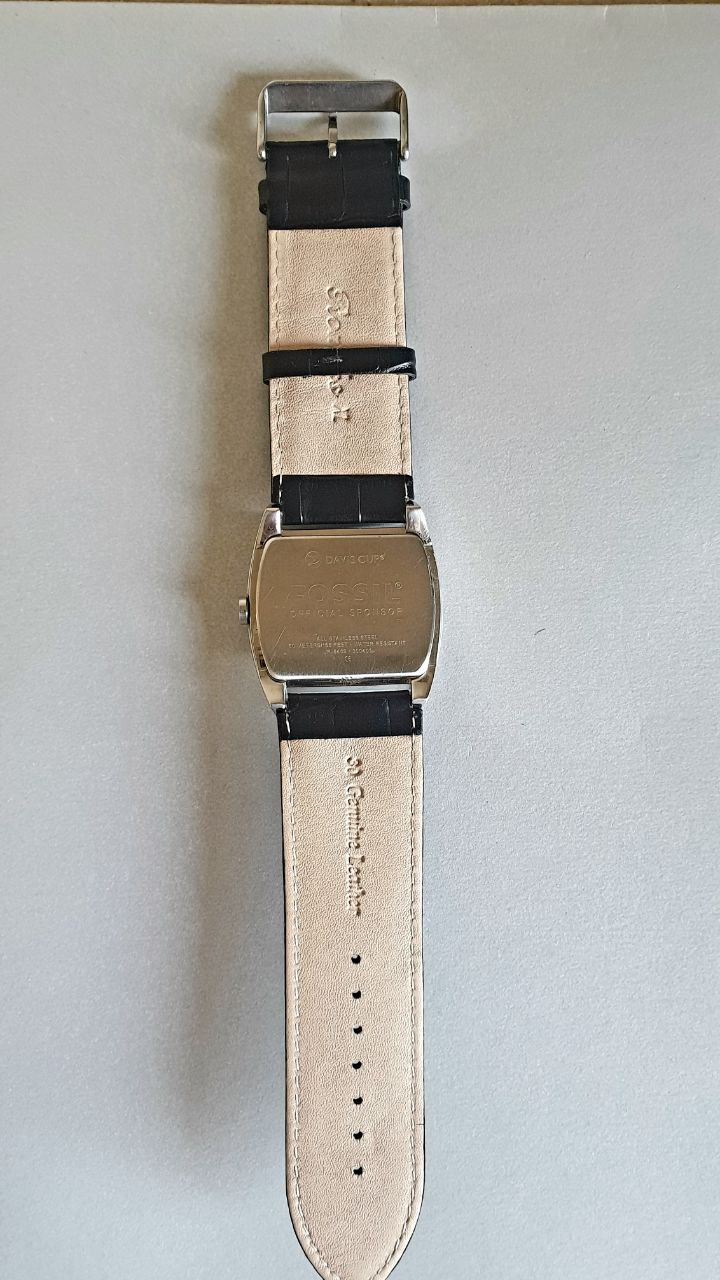 Fossil Davis Cup Gents Watch Etsy