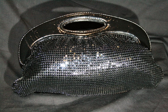 Sequined Patent Leather Handbag - image 4