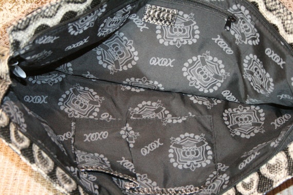 XOXO Faux Snakeskin Clutch Bag - image 4