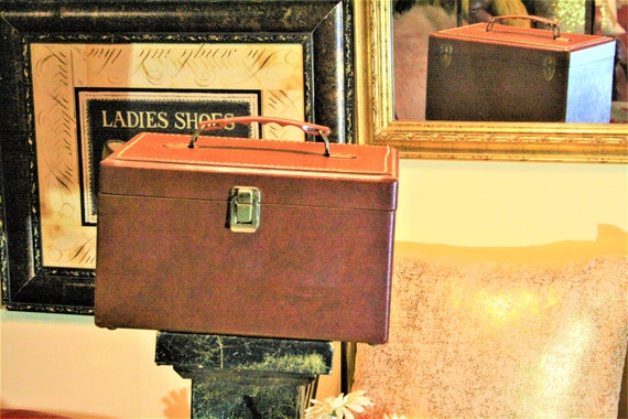 Vintage Train Travel Case