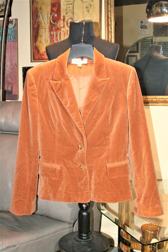 Vintage Brown  Jacket St. John Collection by Marie