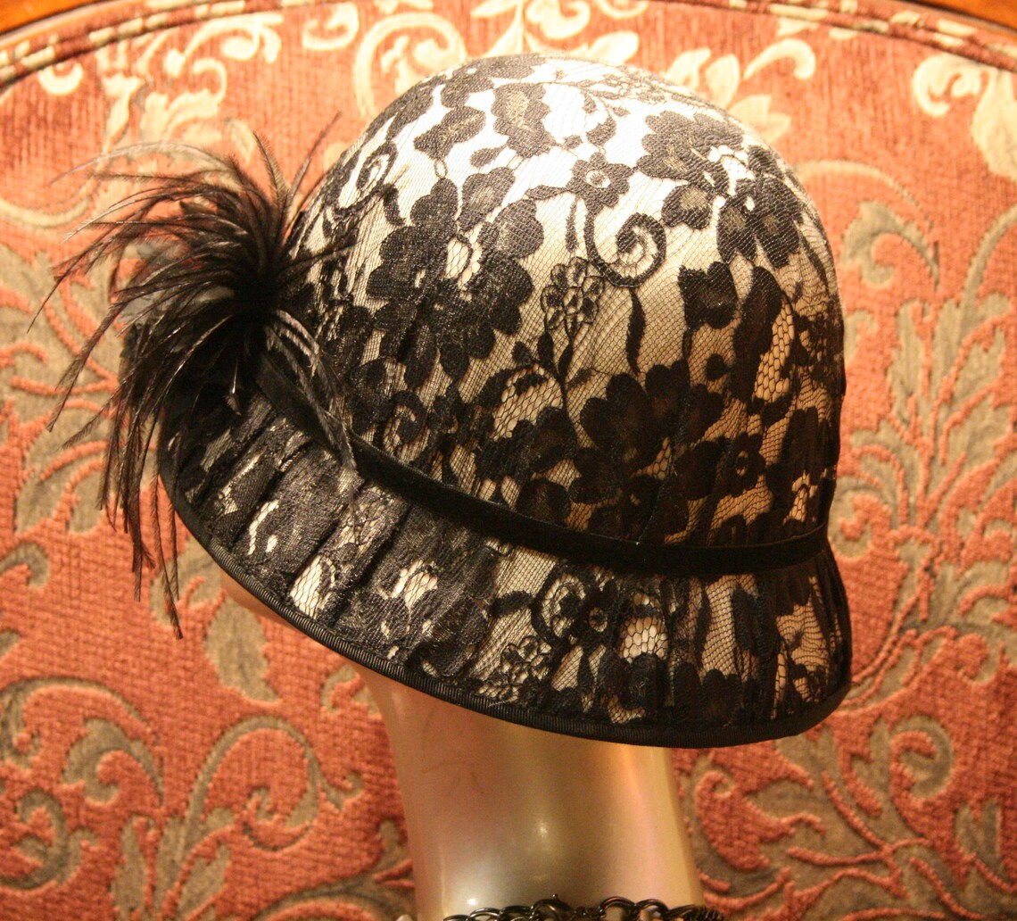 Bucket/dome Hat From Swan Hat of New York Etsy