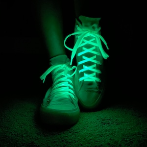 Glow in the dark laces