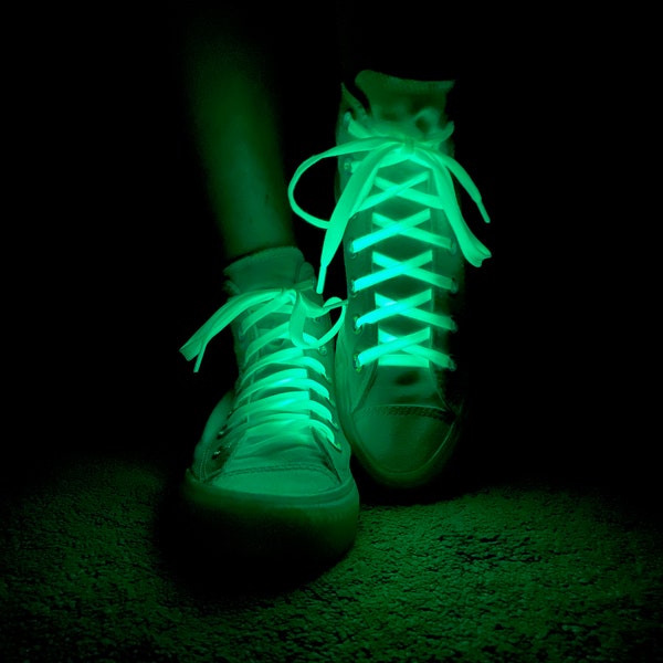 Glow in the dark laces