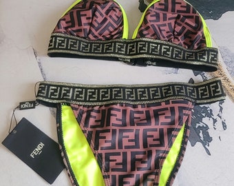 fendi bikini etsy