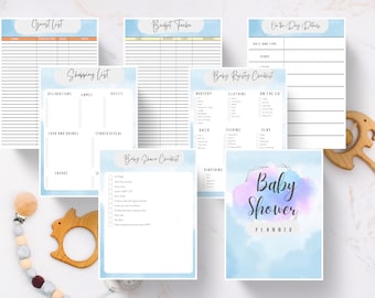Baby Shower Planner Printable: Complete Checklist (Instant Download)