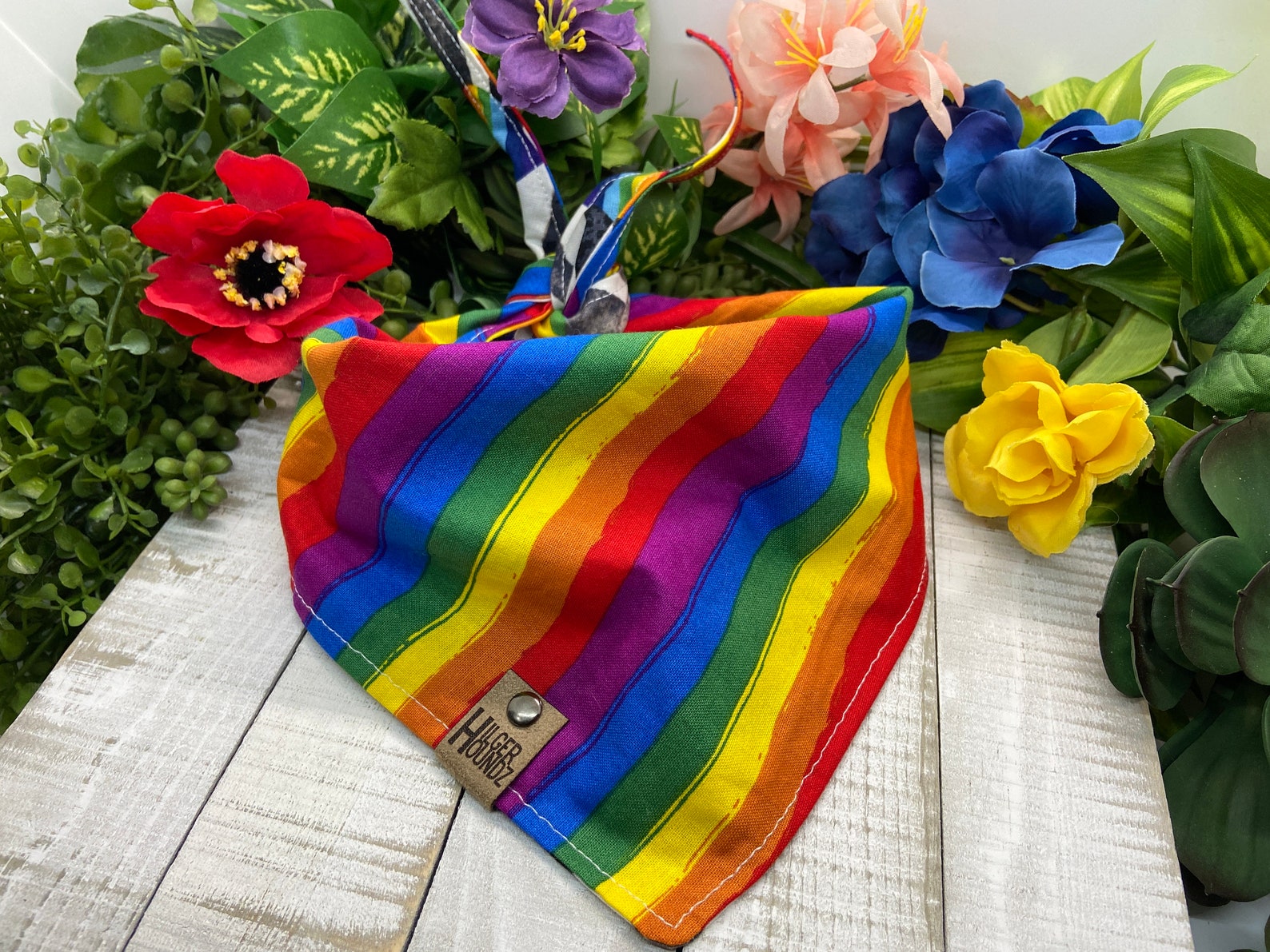 Pride Stripes Bandana LGBTQ Bandana Gay Pride Bandana Etsy België