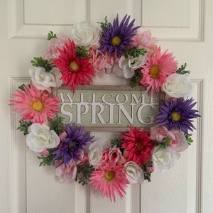 Unique en son genre - Couronne de fleurs printanière // Couronne de fleurs