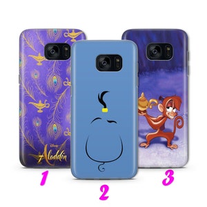 ALADDIN 1 Phone Case Cover For Samsung Galaxy S5 S6 S7 S8 S9 Edge Plus LTE NEO Models Disney Cartoon Aladin Alladin Genie Magic Lamp Carpet