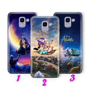 ALADDIN 2 Phone Case Cover For Samsung A3 A5 A6 A7 A8 J3 J5 J6 J7 Models inspired by Disney Cartoon Aladin Alladin Genie Magic Lamp Carpet