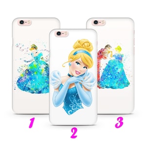 Custodia sottile per iPhone 4 5 SE 1 2 3 Gen 6 7 8 X s Max plus XR ispirata alla principessa dei cartoni animati Disney Midnight Pumpkin Mice