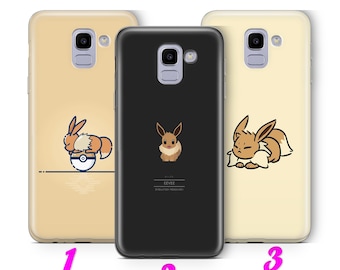 Eevee 1 Phone Case Cover For Samsung Galaxy A3 A5 A6 A7 A8 J3 J5 J6 J7 Models Cartoon Character Hero From Ball Fight Figure Hero