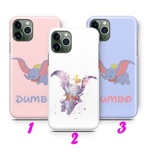 Custodia DUMBO 1 per iPhone 11 12 13 14 15 16 Pro / Max / Mini / Plus ispirata al CARTOON DISNEY Big Ears Flying Elephant Circus Mouse