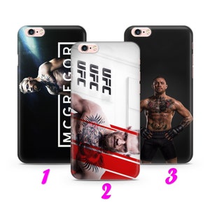 CoNNOR McGREGOR 3 iPhone 4 5 SE 1 2 3 Gen 6 7 8 X s Max plus XR Thin Case Cover MMA Fighter King of Mixed Martial Arts and Trash Talk Box