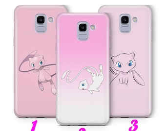 Mew 1 Phone Case Cover For Samsung Galaxy A3 A5 A6 A7 A8 J3 J5 J6 J7 Models Cartoon Character Hero From Ball Fight Figure Hero