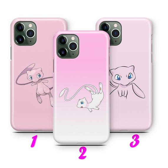 Mew 1 Phone Case For Apple iPhone 11 12 13 14 15 16e 17 17e 18 Air PRO Plus Mini Max Cartoon Character Hero From Ball Fight Figure Animal