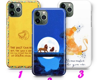 LiON KiNG 2 iPhone 11 12 13 14 15 16 17 Pro Max Mini Plus Air Case Cover inspired Disney Cartoon Simba Timon Pumba Hakuna Matata Scar Zazoo