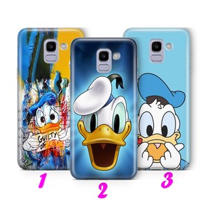 DONALD DUCK 9 Custodia per telefono Samsung A3 A5 A6 A7 A8 J3 J5 J6 J7 Modelli ispirati Disney Cartoon Daisy Duck Topolino Coppia Carino