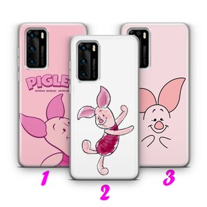 Funda PiGLET 2 para HUAWEI P9 P10 P20 P30 P40 Lite Pro Plus LG G5 G6 inspirada en el cerdito de dibujos animados de Disney de Winnie the Pooh Christopher Robin