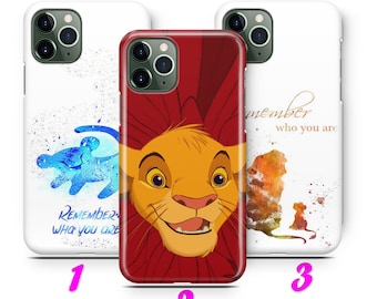 LiON KiNG 5 iPhone 11 12 13 14 15 16 17 Pro Max Mini Plus Air Case Cover inspired Disney Cartoon Simba Timon Pumba Hakuna Matata Scar Zazoo