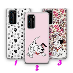 101 DALMATYŃCZYKÓW 2 HUAWEI P9 P10 P20 P30 P40 Lite Pro Plus LG G5 G6 Etui inspirowane Disney Cartoon Spots Dogs Paws Cruella De Vil