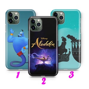 ALADDIN 3 iPhone 11 12 13 14 15 16 Pro / Max / Mini / Plus Case Cover inspired by DISNEY CARTOON Aladin Alladin Genie Abu Magic Lamp Flyin