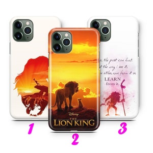Lion King 1 iPhone 11 12 13 14 15 16 Pro / Max / Mini / Plus Case Cover geïnspireerd op Disney Cartoon Simba Timon Pumba Hakuna Matata Scar Zazoo