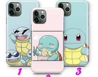 Squirtle 2 Handyhülle für Apple iPhone 11 12 13 14 15 16 e 17 Air PRO Plus Mini Max Cartoon Charakter Held vom Ballkampf Figur Tier