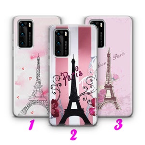 PARIJS 2 HUAWEI P9 P10 P20 P30 P40 Lite Pro Plus LG G5 G6 Case Cover Eiffeltoren Stad van de liefde Frankrijk Hoofdstad van de romantiek Reisbestemming
