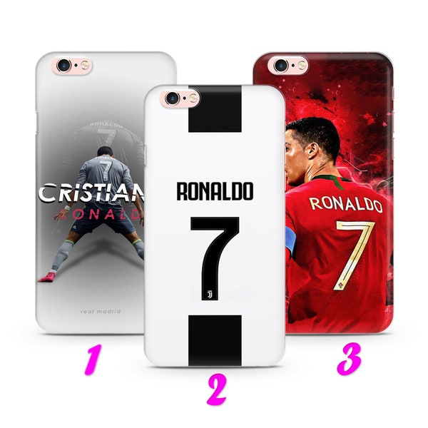 CRiSTIANO RONALDO iPhone 4 5 SE 1 2 3 Gen 6 7 8 X s Max plus XR Thin Case Cover Best Football Soccer Player Team Ball Game CR7 Portugal