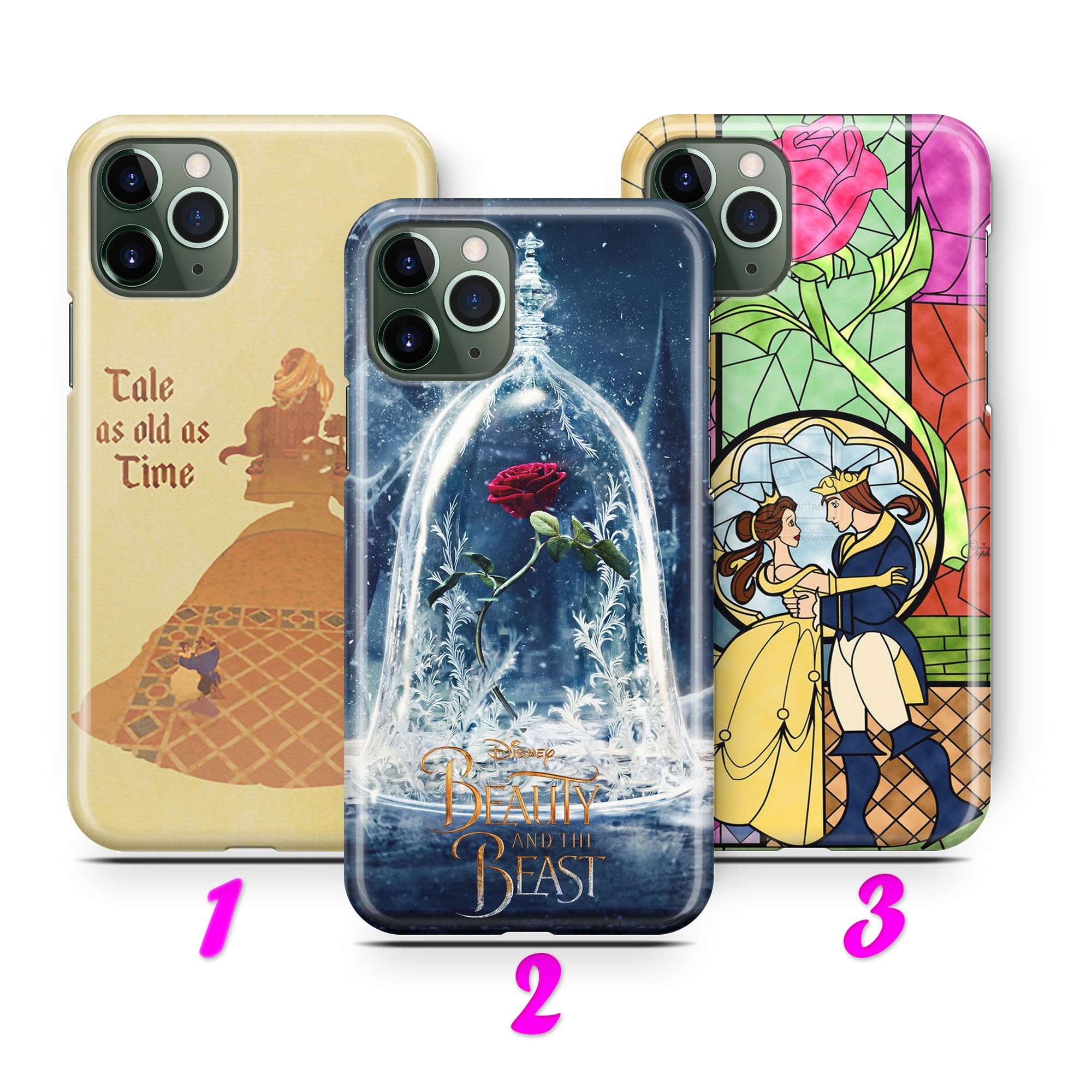Coque Disney iPhone 15 La Belle et la Bête - Livraison Rapide