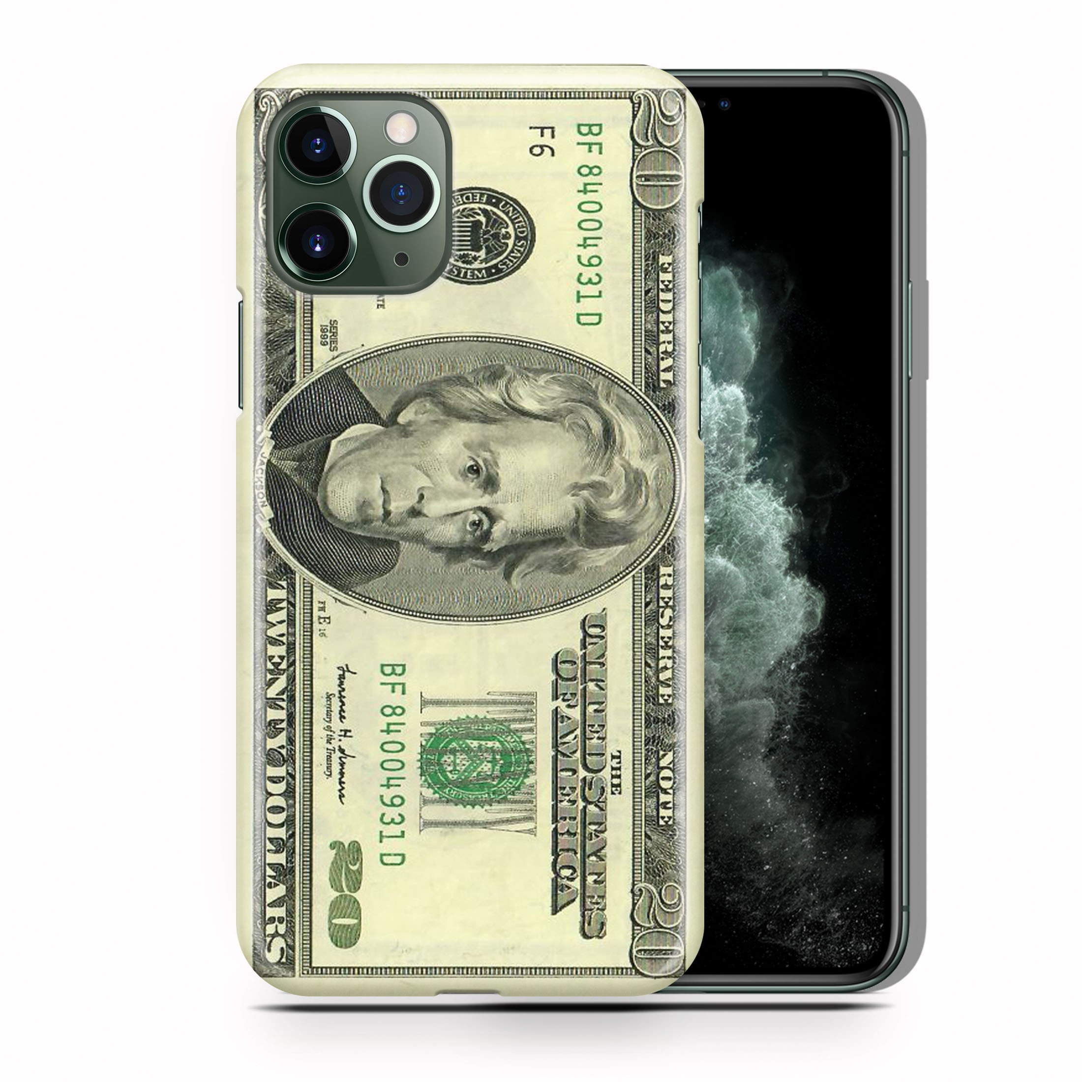 Money Dollar Bills 3 iPhone 11 12 13 14 15 16 17 Pro Max Mini Plus