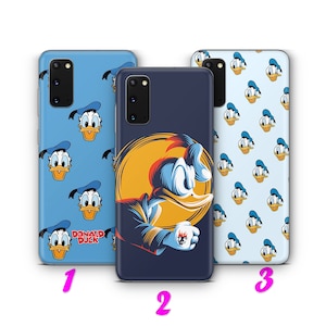 Custodia per telefono DONALD DUCK 7 per Samsung Galaxy S20 S21 S22 S23 S24 FE S25 Plus Ultra ispirata al cartone animato Disney Daisy Duck Topolino carino