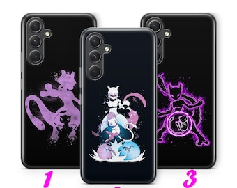 Mew 4 Handytasche Hülle Für Samsung A14 A15 A16 A17 A25 A26 A34 A35 A36 A37 A54 A55 A56 A57 A72 A73 + weitere Modelle Charakter