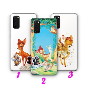 BAMBI 1 Phone Case Cover For MANY VARIOUS Samsung Galaxy Models DiSNEY Cartoon Deer Mother Love Cute Flower Thumper Sad