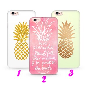 PiNEAPPLE 5 iPhone 4 5 SE 1 2 3 Gen 6 7 8 X s Max plus XR Dünne Hülle Hülle Sunny Sweet Sommer Obst Trendy Fashion Palme Pina Colada