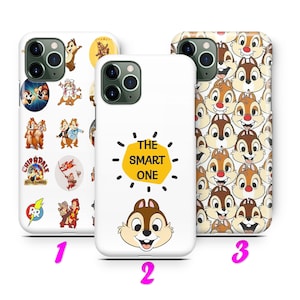 CHiP & DaLE 3 iPhone 11 12 13 14 15 16 Pro / Max / Mini / Plus Case Cover inspired Disney Cartoon Chipmunks Rescue Rangers Cute Team