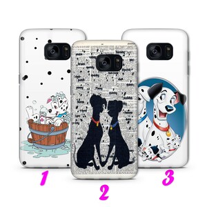 101 Dalmatyńczyków 3 Etui na Telefon Samsung Galaxy S5 S6 S7 S8 S9 Edge Plus LTE NEO Modele Disney Cartoon Spots Dogs Paws Cruella De Vil