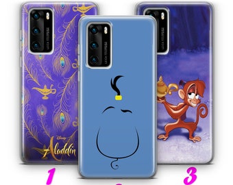 ALADDIN 1 HUAWEI P9 P10 P20 P30 P40 Lite Pro Plus LG G5 G6 Case Cover inspired by Disney Cartoon Aladin Alladin Genie Abu Magic Lamp Carpet